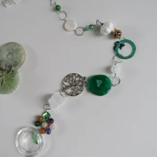 Mixed Material Gemstone Sun Catcher