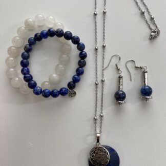 Lapis Lazuli Jewelry Set